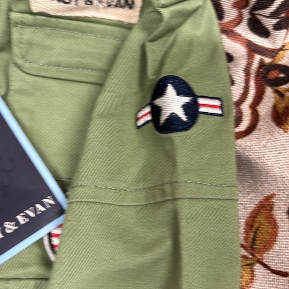 Andy & Evan Andy & Evan Baby Boys Military Patchwork Jacket - Infant - Picture 5 of 6